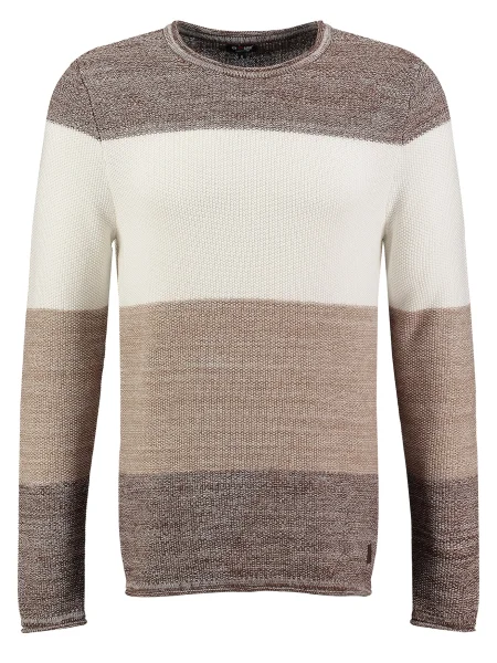 Key Largo Pulover Jogi nisipiu / amestecat / maro amestecat bej