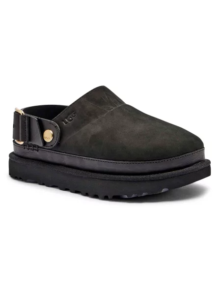 Papuci tip mules Ugg din piele negru