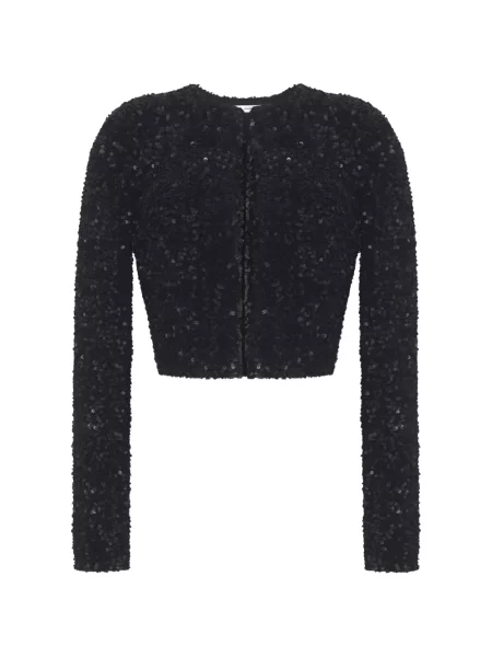Cardigan Adam Lippes cu paiete negru