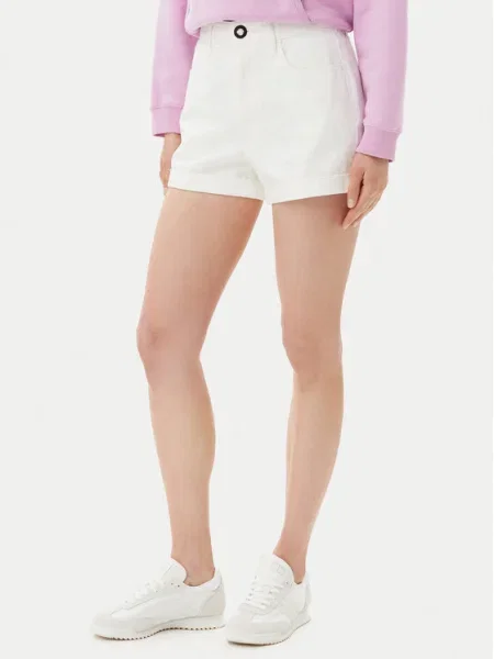 Volcom Дънкови шорти Weelow бял