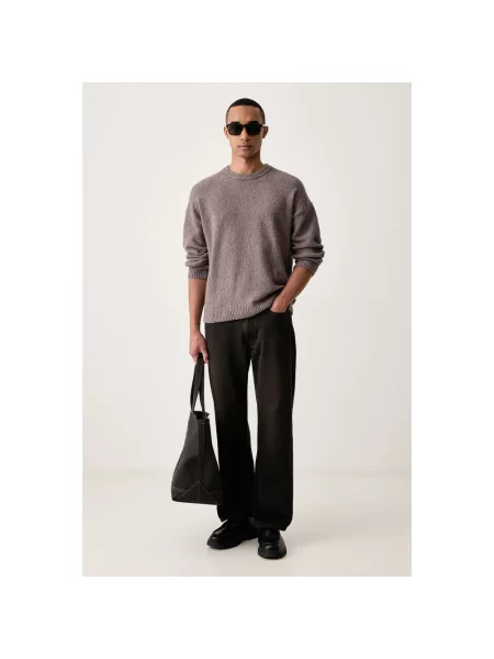 Sweter Karl Lagerfeld szary