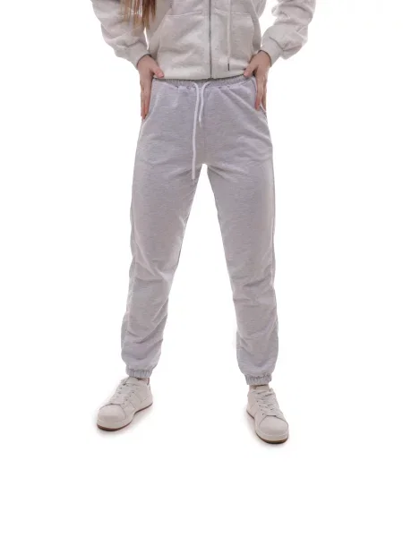 Спортивні штани STREAM світло-сірий віскоза/поліестер сірі