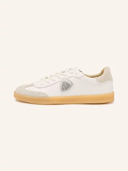Sneakersy Blauer z kamieniami białe