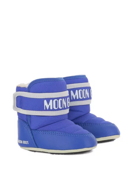 Buty do kostki dziecięce Moon Boot niebieskie
