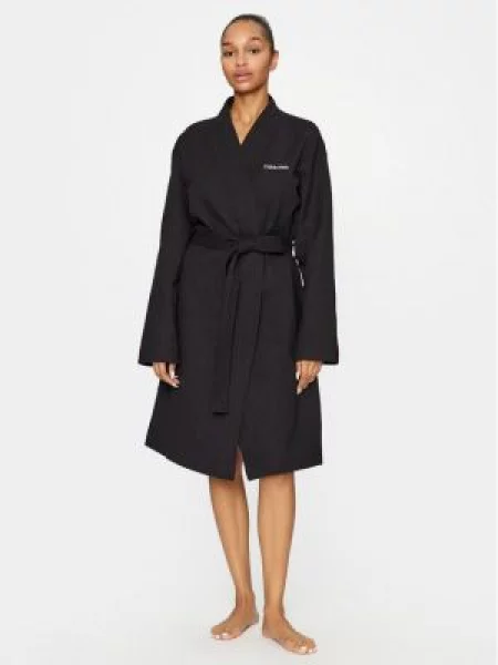 Kopalni plašč Calvin Klein Underwear črna