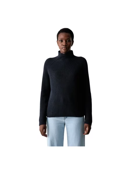 Sweter z golfem Marc O'polo czarny