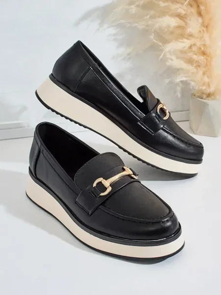 Mocasini Resti negru