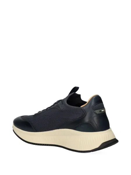 Sneakerși Boss plasă albastru