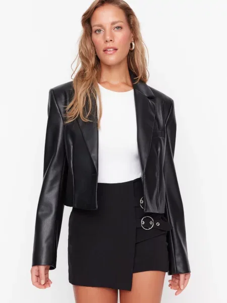 Pantaloni Trendyol negru