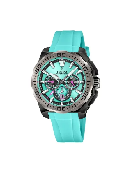 FESTINA Analogové hodinky Chronograph Chrono Bike' modrá