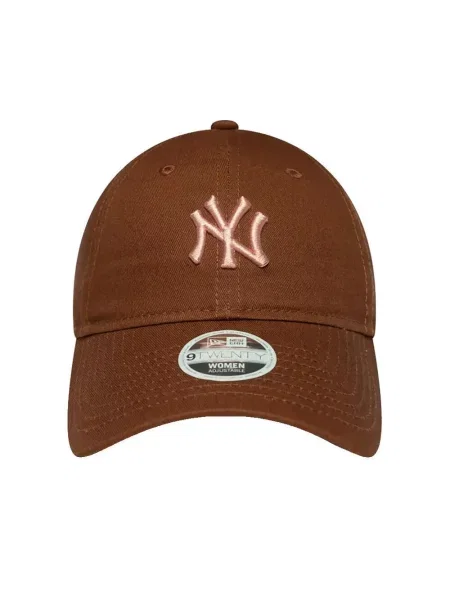 Czapka New Era League Essential Midi Marron brązowa