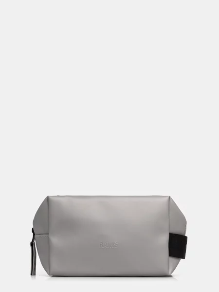 Козметична чанта Rains Wash Bag Small сиво