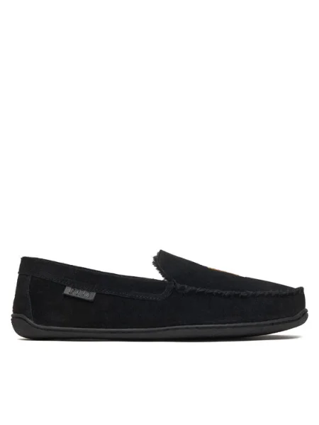 Papuci de casă Polo Ralph Lauren negru