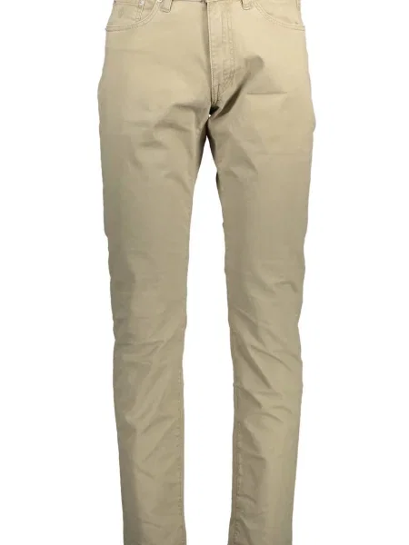 Hlače Gant bež
