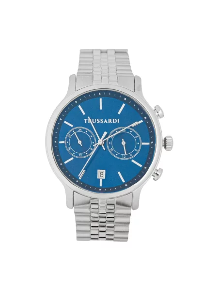 Trussardi zegarek T-INEDITO srebrny szary