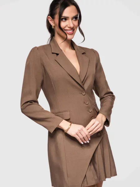 Maxi rochie de seară Edoti alb