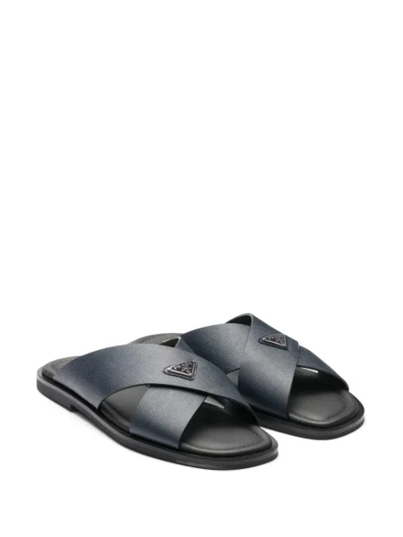 Sandale Prada din piele albastru