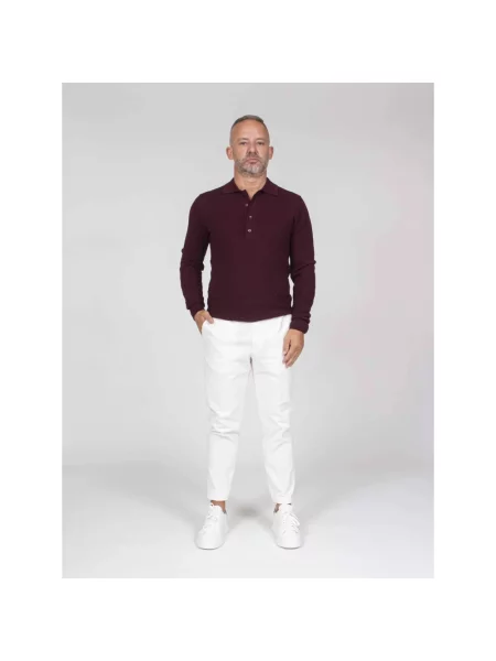 Sweter Paolo Pecora czerwony