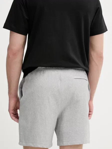 Calvin Klein Jeans szorty dresowe z bawełną szare