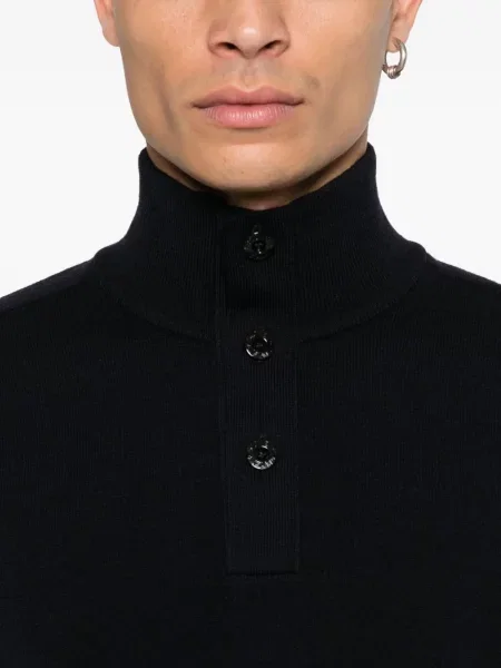Pulover Stone Island cu strasuri albastru