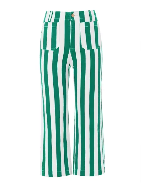 Imily Bela Jeans verde alb