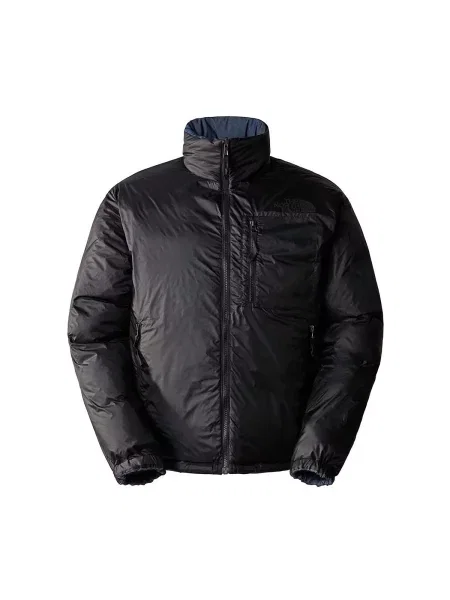 Geacă The North Face reversibilă albastru