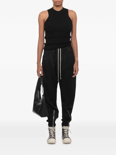 Pantaloni Rick Owens alergare negru