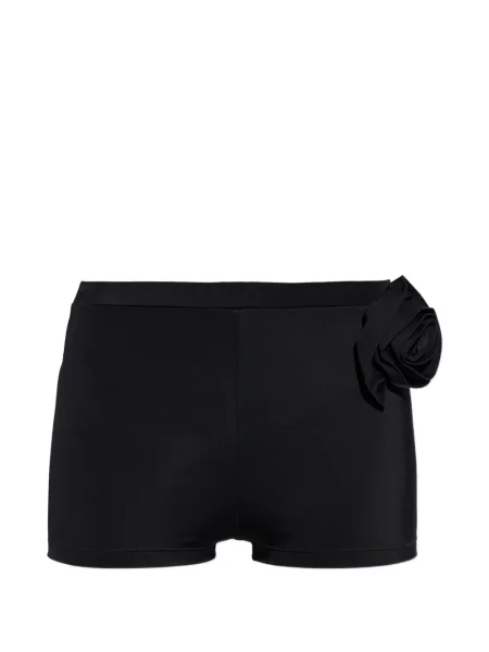 Bikini Moschino cu model floral negru