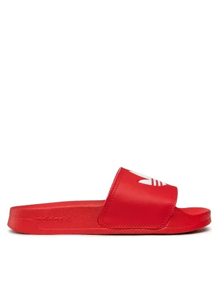 Šľapky adidas červená