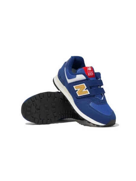 Sneakersy dziecięce New Balance 574 niebieskie