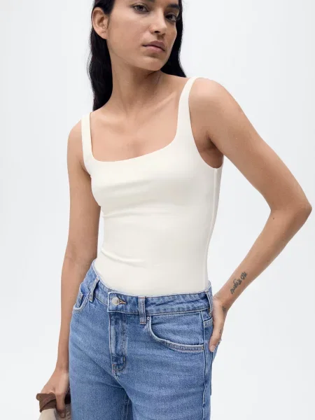 Боді MANGO білий