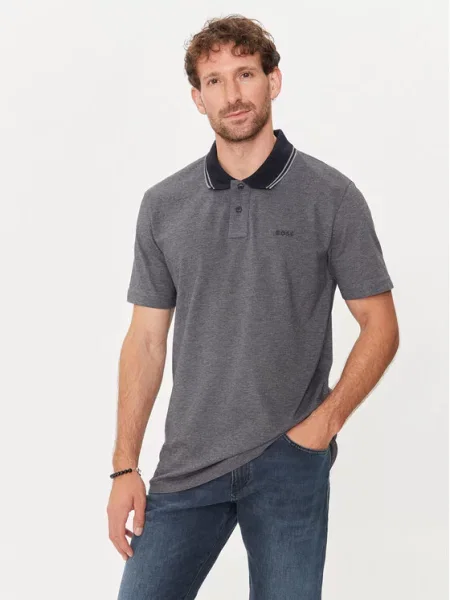 Polo majica Boss modra