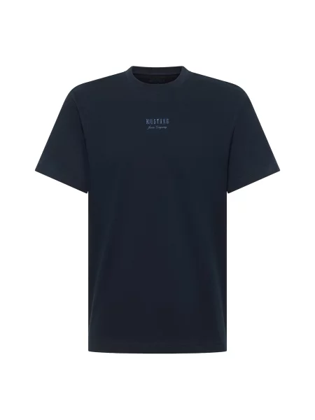 MUSTANG Tricou Akron azur / închis albastru