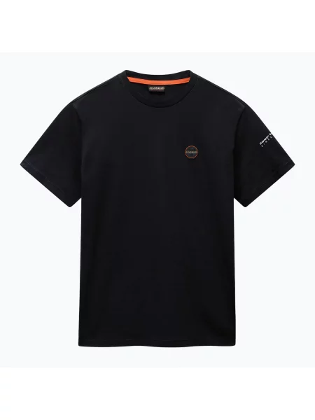 Tričko Napapijri S-Badge black černé