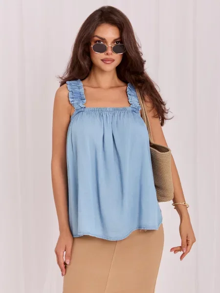 Top Italy Moda albastru