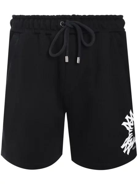 Kraťasy Amiri s potiskem černé