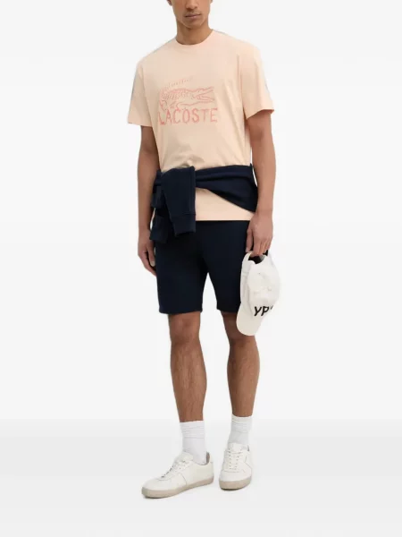 Tricou Lacoste cu imagine roz