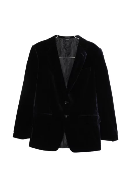 Sacou Tom Ford de catifea albastru