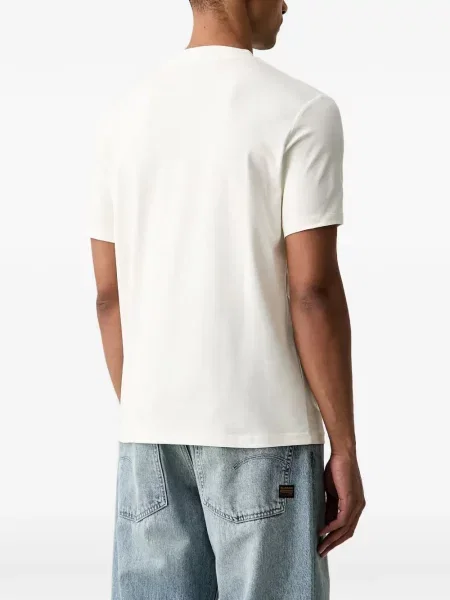 Tricou Karl Lagerfeld cu imagine alb