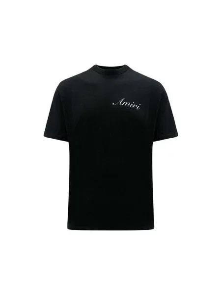 Tricou Amiri cu autograf negru
