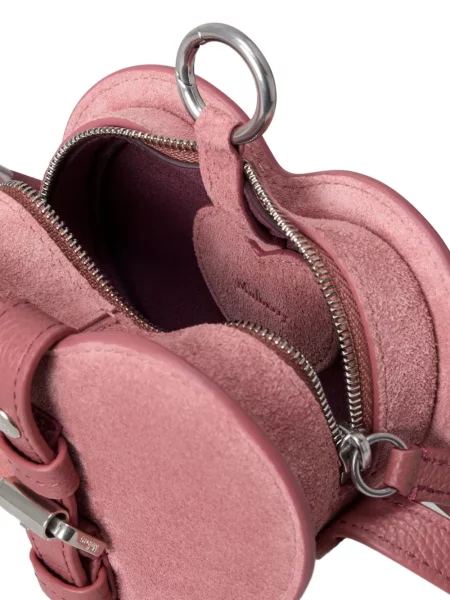 Чанта Mulberry със сърца розово