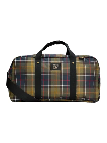 Torba Barbour w kratę zielona