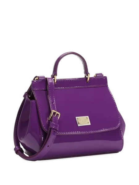 Dětska kabelka Dolce & Gabbana fialová