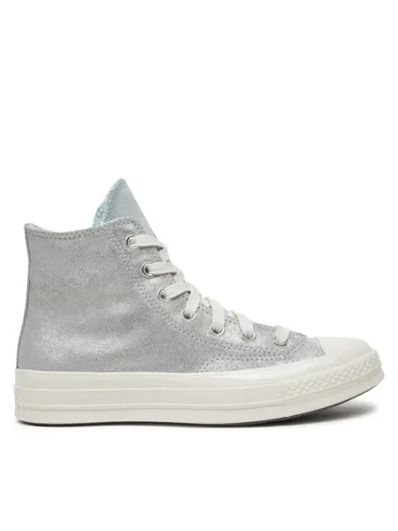 Converse Tornacipő Chuck 70 Suede Shimmer szürke