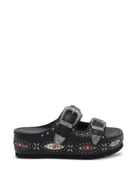 Sandale Kurt Geiger London cu cataramă negru