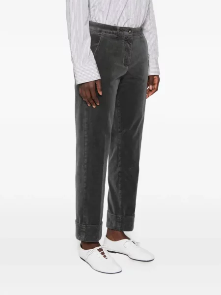 Pantaloni Mason's de catifea gri