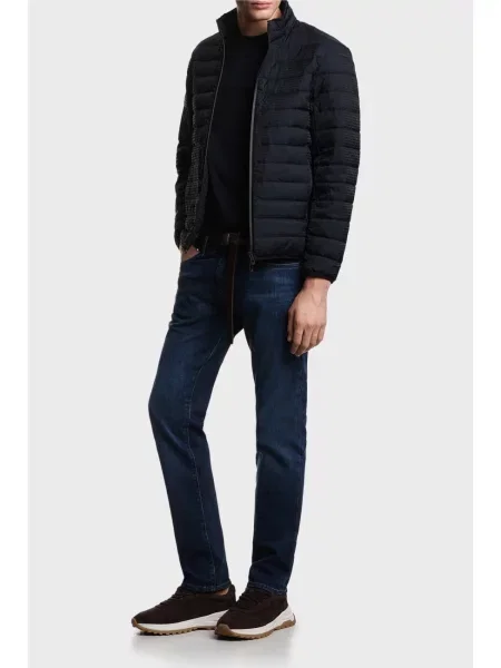 Пуховик Emporio Armani синій