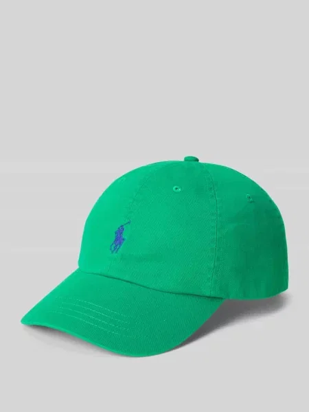 Polo Ralph Lauren czapka z daszkiem gładka zielony