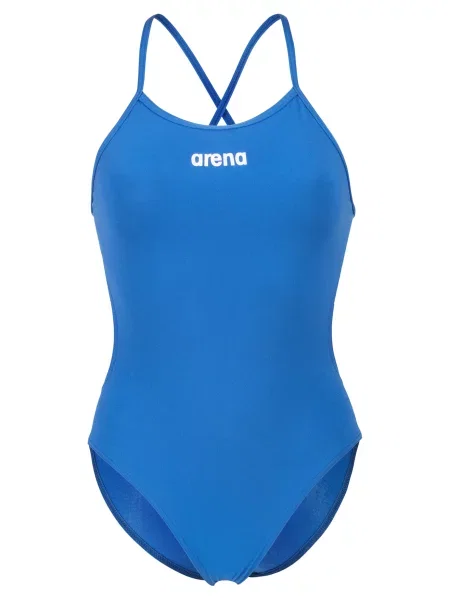 ARENA Costum de baie întreg TIE BACK SOLID' albastru