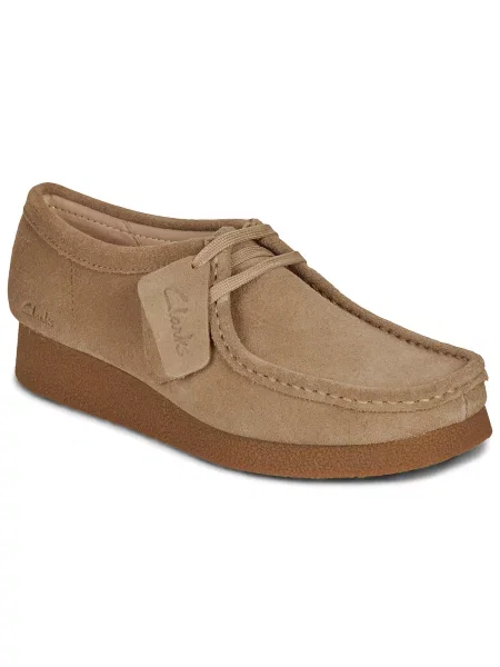 Polobotky Clarks hnědé
